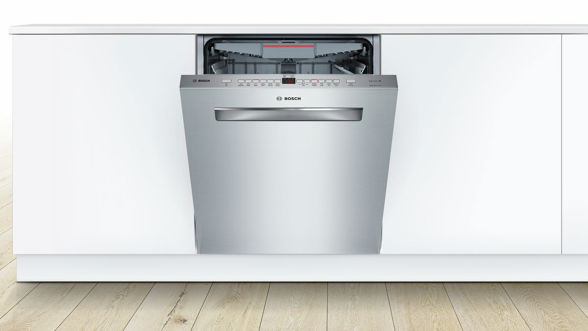 Serie | 6 built-under dishwasher 60 cm Stainless steel SMP66MX01A SMP66MX01A-2