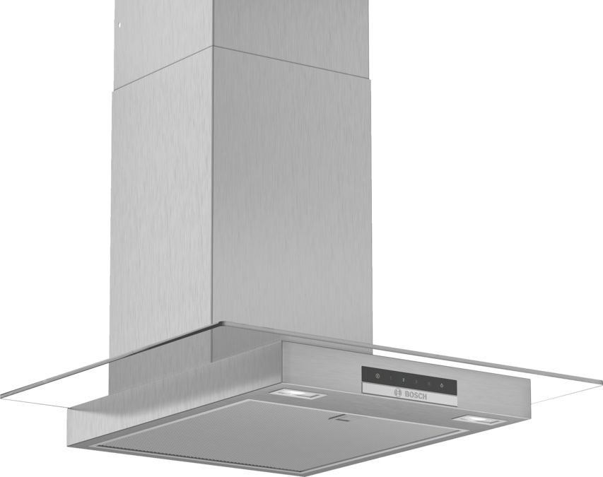 Serie | 4 Wall-mounted cooker hood 60 cm clear glass DWG66DM50B DWG66DM50B-1