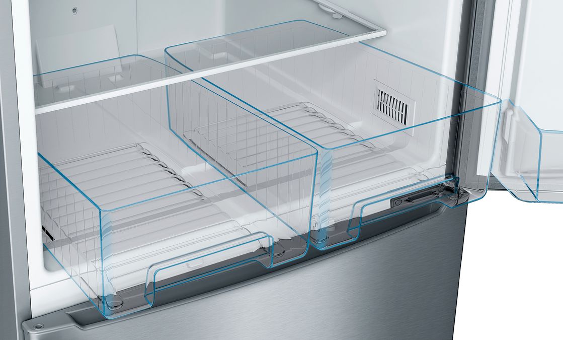 Serie | 2 Alttan Donduruculu Buzdolabı 185 x 70 cm Kolay temizlenebilir Inox KGN57VI22N KGN57VI22N-5