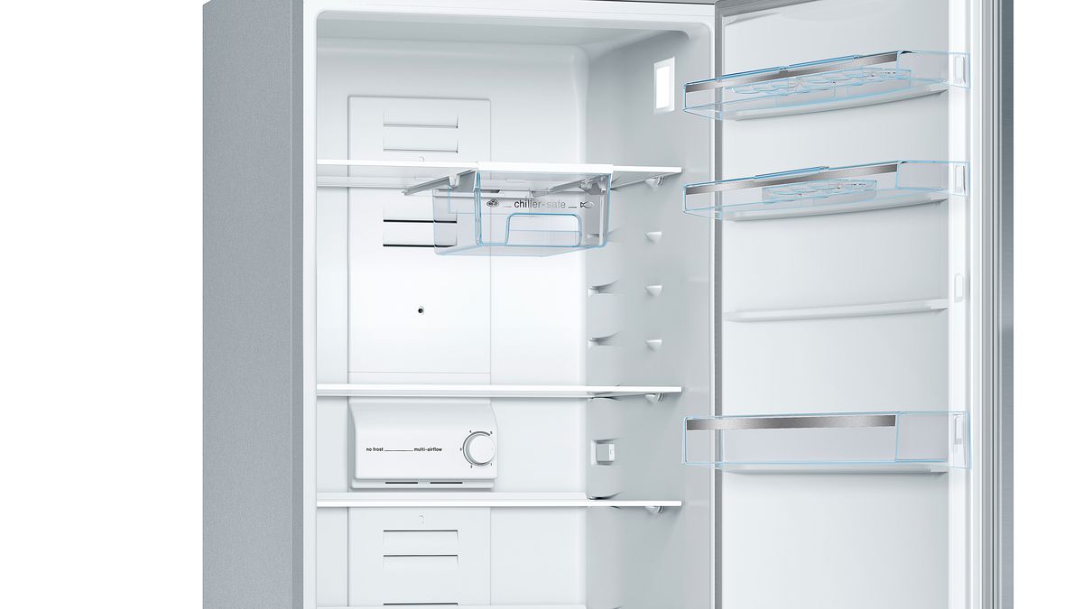 Serie | 2 Alttan Donduruculu Buzdolabı 185 x 70 cm Kolay temizlenebilir Inox KGN57VI22N KGN57VI22N-4