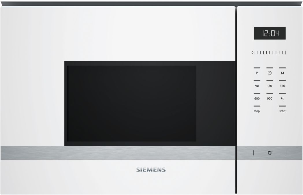 iQ500 Inbyggnadsmikro 59 x 38 cm Vit BF555LMW0 BF555LMW0-1