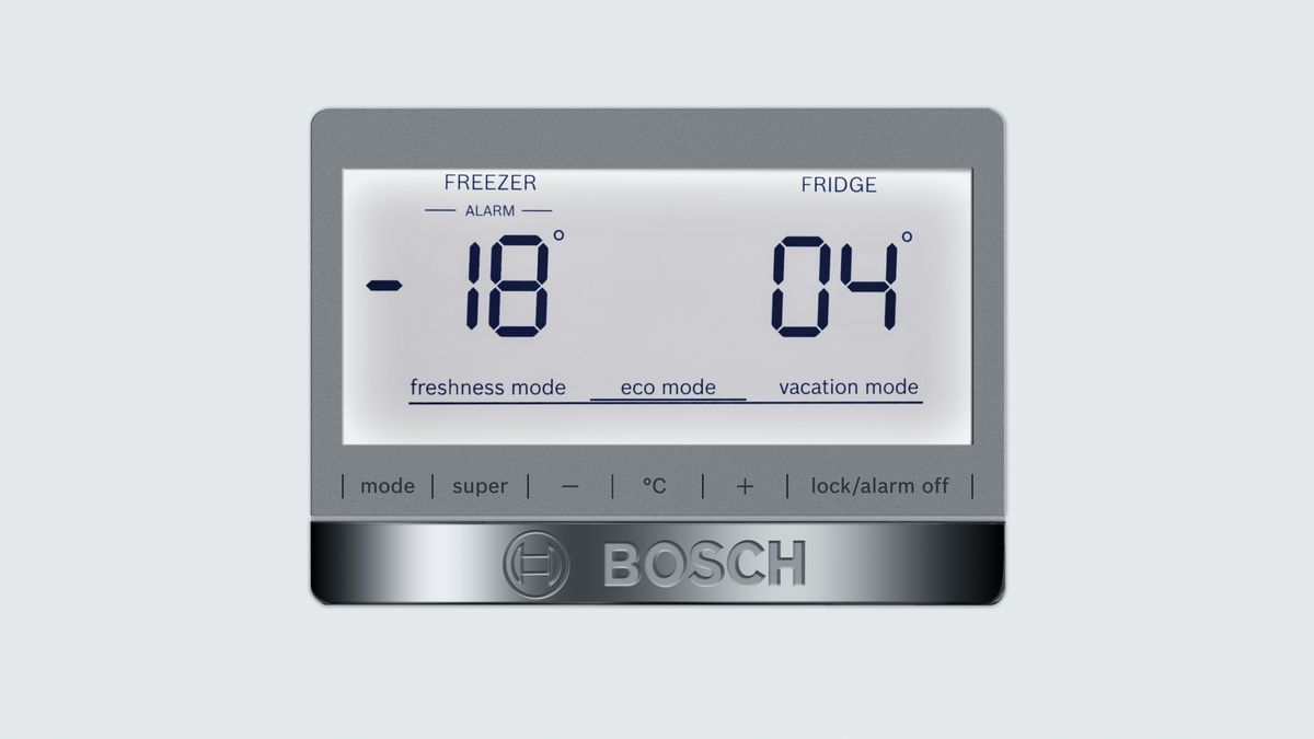 Serie | 6 free-standing fridge-freezer with freezer at bottom 186 x 86 cm White KGD86AW304 KGD86AW304-3