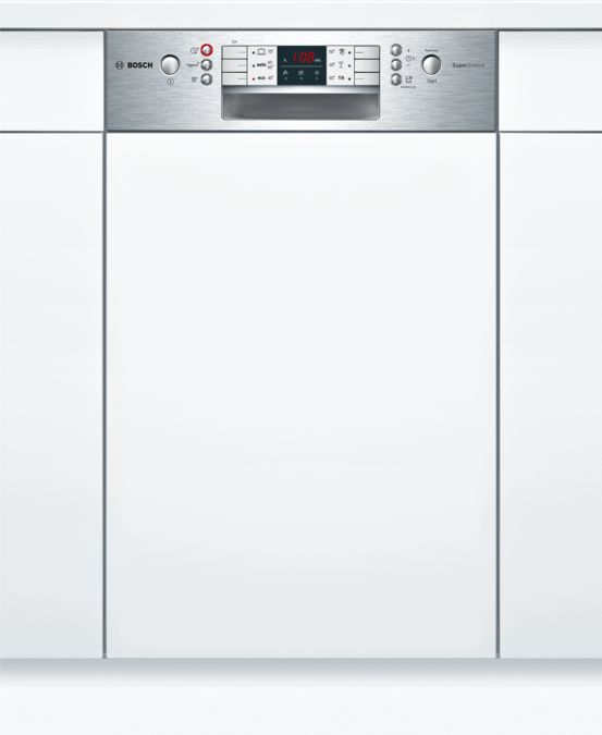 Serie | 4 Zmywarka do zabudowy z panelem 45 cm kolor srebrny SPI46MS01E SPI46MS01E-1