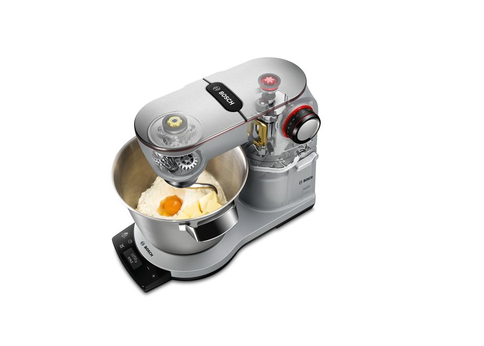 Seria 8 Robot de bucătărie cu cântar OptiMUM 1600 W Silver (Argintiu), Silver (Argintiu) MUM9BX5S22 MUM9BX5S22-18