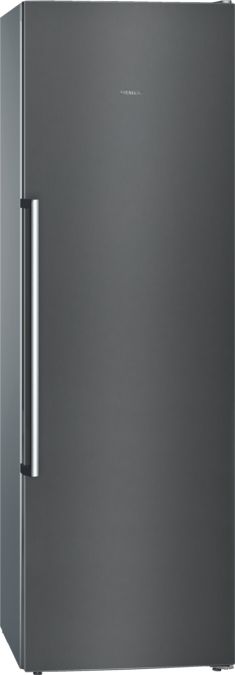 B-vara -iQ500 Frysskåp 186 x 60 cm blackSteel GS36NAXEP-B GS36NAXEP-B-1