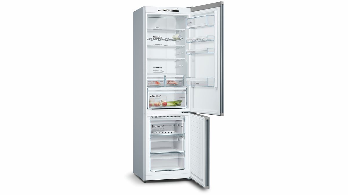 Serie | 4 Frigo-congelatore combinato da libero posizionamento 203 x 60 cm Inox look KGN39KL35 KGN39KL35-2