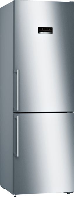 Serie | 4 Samostojeći hladnjak sa zamrzivačem na dnu 186 x 60 cm Izgled nehrđajućeg čelika KGN36XL35 KGN36XL35-1