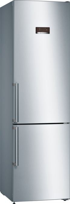 Serie | 4 Free-standing fridge-freezer with freezer at bottom 203 x 60 cm Inox-look KGN39XL35G KGN39XL35G-1