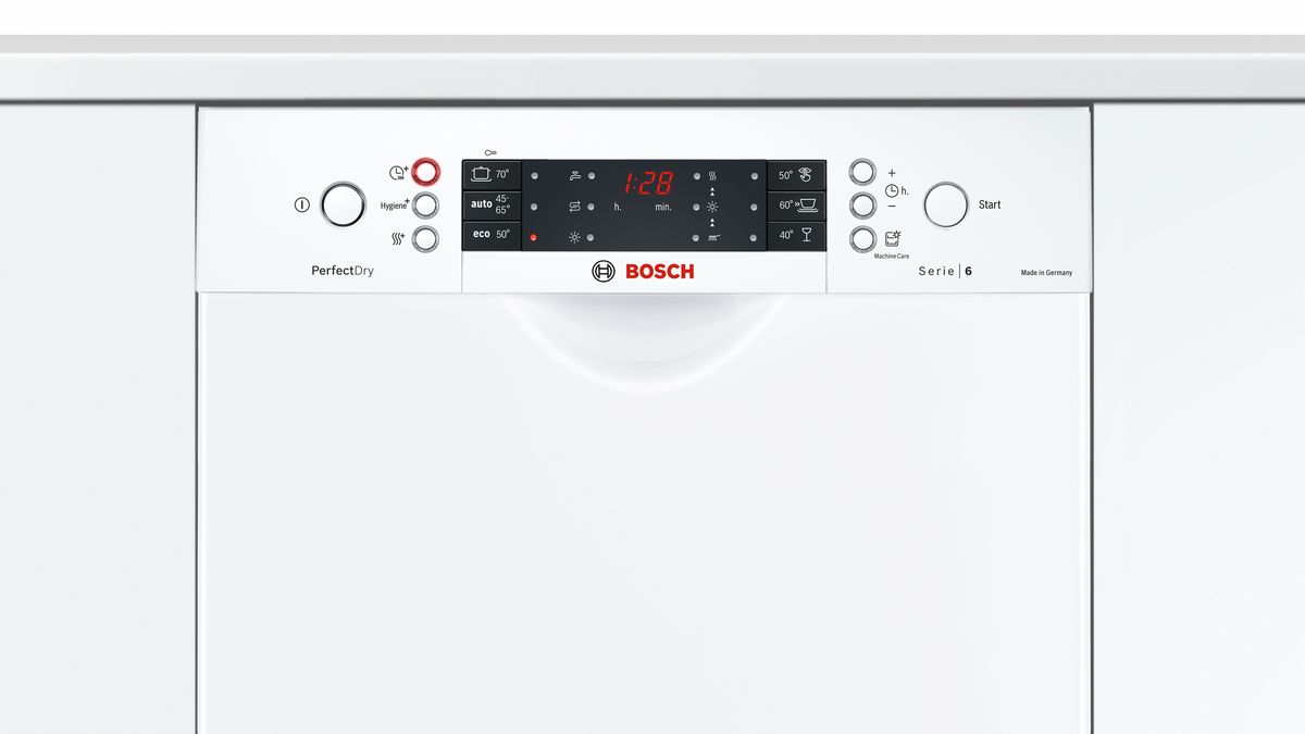 Serie | 6 Opvaskemaskine til underbygning 45 cm hvid SPU66TW01S SPU66TW01S-4