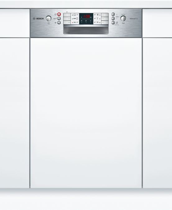 Serie | 4 Zmywarka do zabudowy z panelem 45 cm kolor srebrny SPI46IS05E SPI46IS05E-1