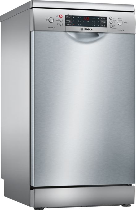 Serie | 6 free-standing dishwasher 45 cm Stainless steel, lacquered SPS66TI01E SPS66TI01E-1