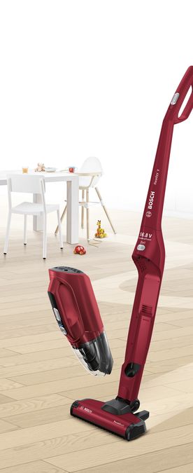 Rechargeable vacuum cleaner Readyy'y 16.8V Red BBH21630R BBH21630R-2