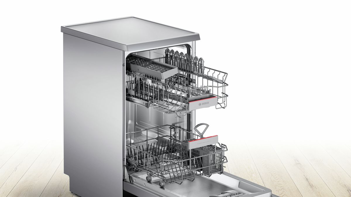 Serie | 4 Free-standing dishwasher 45 cm Silver/Innox SPS46II00G SPS46II00G-2