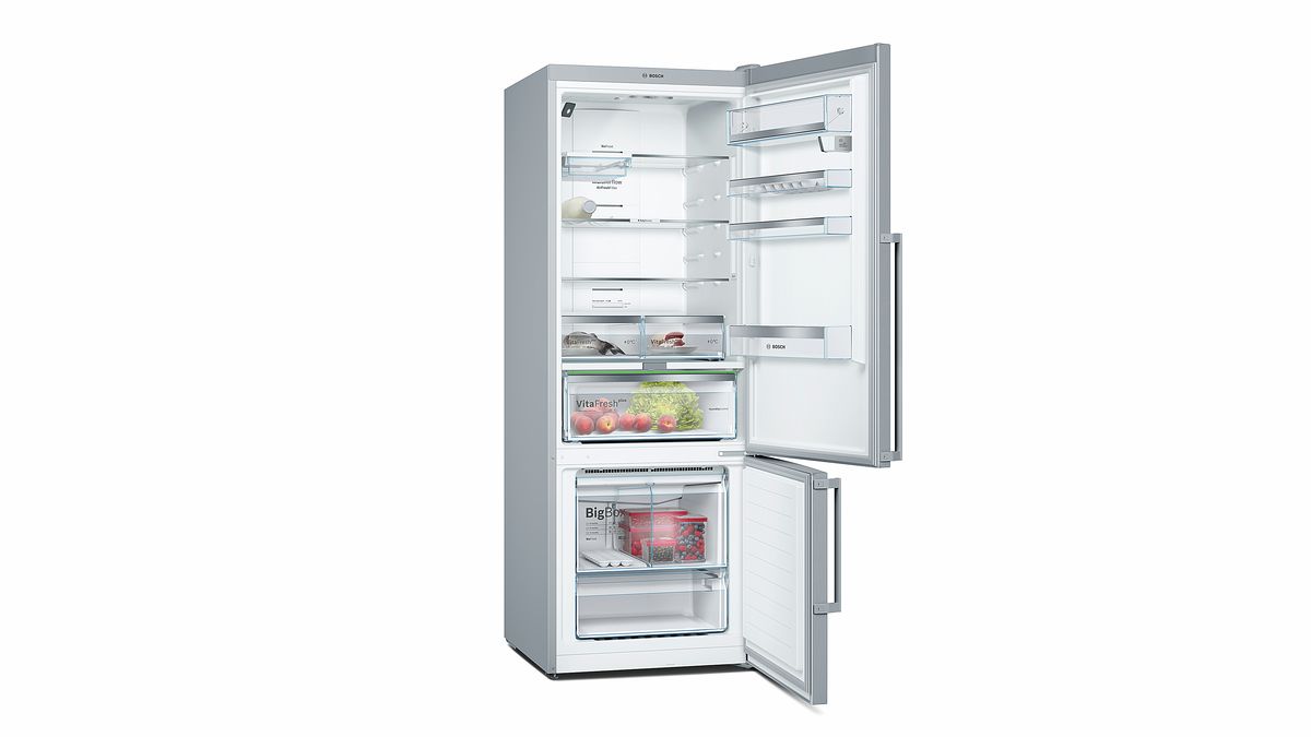 Serie 6 Alttan Donduruculu Buzdolabı 193 x 70 cm Kolay temizlenebilir Inox KGN56HI30N KGN56HI30N-2