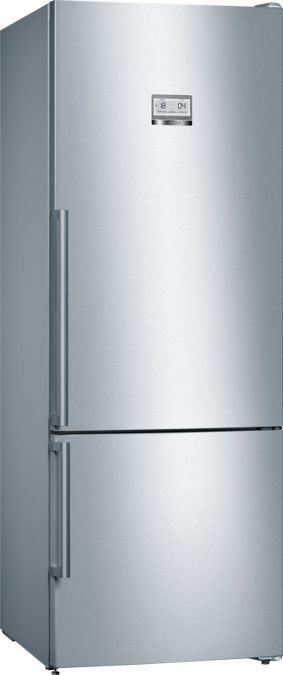 Serie 6 Alttan Donduruculu Buzdolabı 193 x 70 cm Kolay temizlenebilir Inox KGN56HI30N KGN56HI30N-1