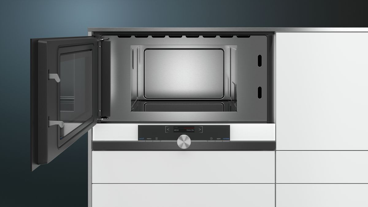 iQ700 Mikroovn til indbygning Hvid BF834LGW1 BF834LGW1-3
