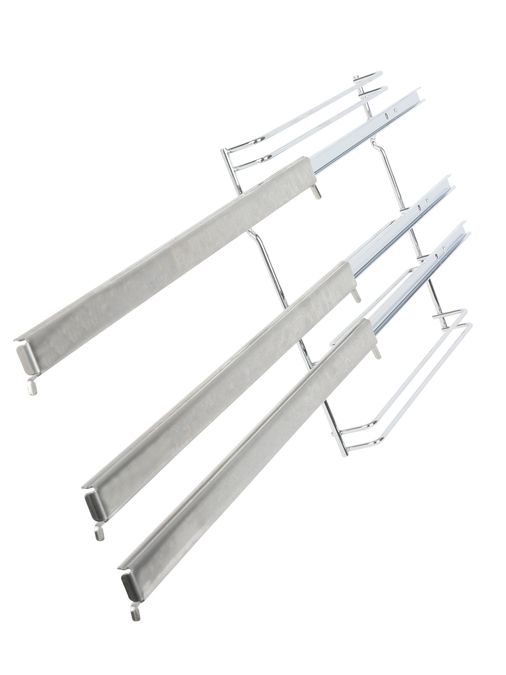 Full extension rails 3-fold Right telescopic guide - 3 levels 00682443 00682443-4