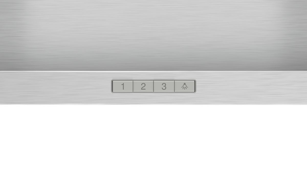 Series 2 wall-mounted cooker hood 60 cm Stainless steel DWP64BC50 DWP64BC50-2