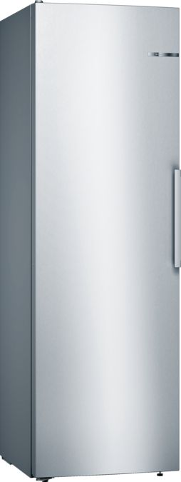 Serie 4 Køleskab 186 x 60 cm Fingeraftryk afvisende børstet stål  KSV36VIEP KSV36VIEP-1