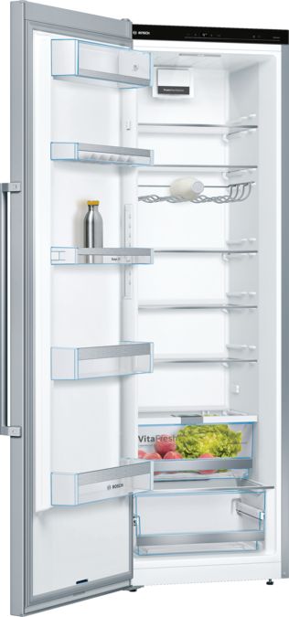 Serie | 6 Freistehender Kühlschrank 186 x 60 cm Edelstahl (mit Antifingerprint) KSV36AI4P KSV36AI4P-2