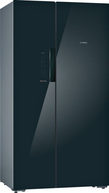 Series 8 Side-by-side fridge-freezer 175.6 x 91.2 cm Black KAN92LB35I KAN92LB35I-1