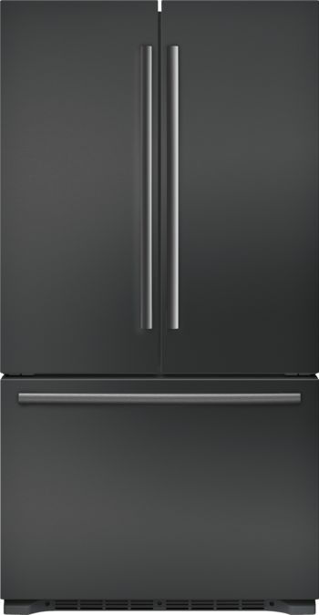 800 Series French Door Bottom Mount Refrigerator 36'' Black B21CT80SNB B21CT80SNB-1