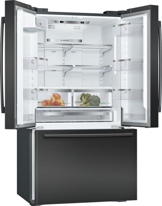 Série 800 Réfrigérateur à portes françaises congélateur en bas 36'' Noir B21CT80SNB B21CT80SNB-3