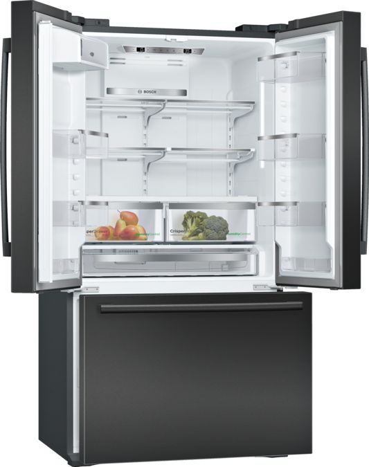 800 Series French Door Bottom Mount Refrigerator 36'' Black B21CT80SNB B21CT80SNB-10