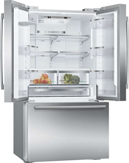 800 Series French Door Bottom Mount Refrigerator 36'' Easy clean stainless steel B21CT80SNS B21CT80SNS-40