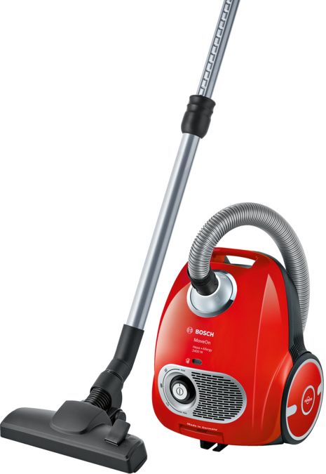 Bagged vacuum cleaner MoveOn Red BGL35MOV25 BGL35MOV25-1