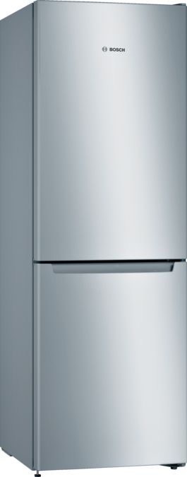 Serie | 2 Free-standing fridge-freezer with freezer at bottom 176 x 60 cm Inox-look KGN33NL3AG KGN33NL3AG-1