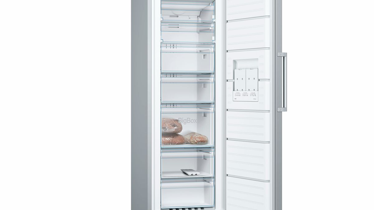 Series 4 Freestanding Freezer 176 x 60 cm Stainless steel (with anti-fingerprint) GSN33VI31Z GSN33VI31Z-4