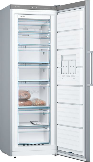 Series 4 Freestanding Freezer 176 x 60 cm Stainless steel (with anti-fingerprint) GSN33VI31Z GSN33VI31Z-2