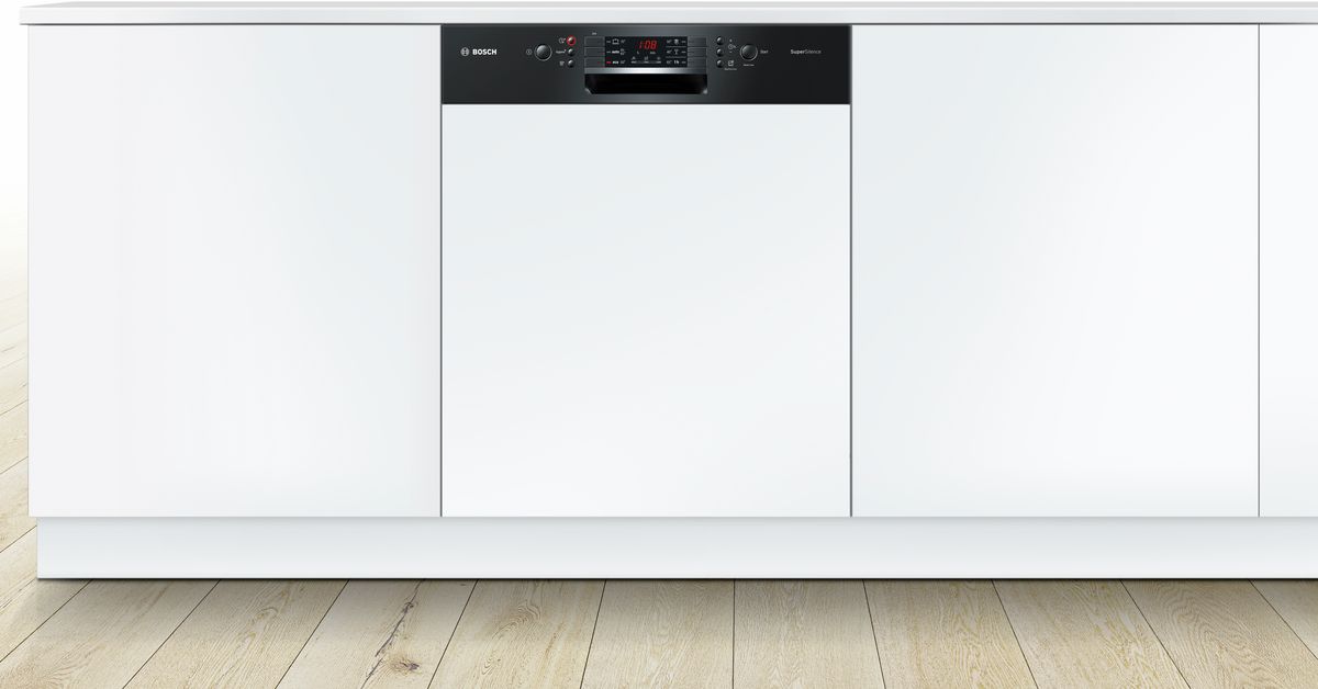 Série 4 Lave-vaisselle intégrable avec bandeau 60 cm Noir SMI46IB15E SMI46IB15E-4