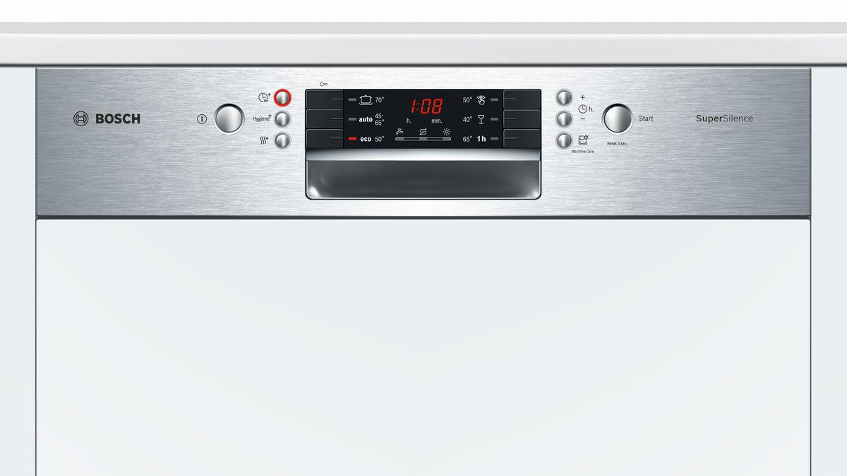 Série 4 Lave-vaisselle intégrable avec bandeau 60 cm Metallic SMI46IS15E SMI46IS15E-4
