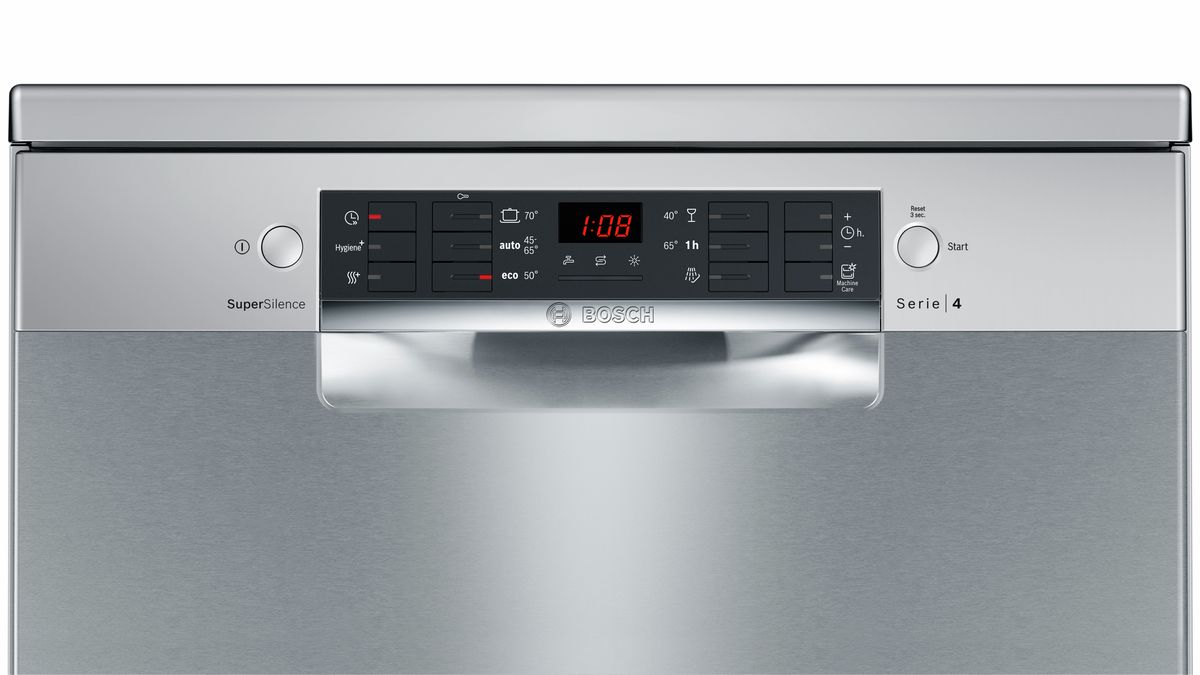 Série 4 Lave-vaisselle pose-libre 60 cm Inox SMS46II19E SMS46II19E-3