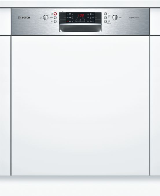 Série 4 Lave-vaisselle intégrable avec bandeau 60 cm Metallic SMI46IS15E SMI46IS15E-1