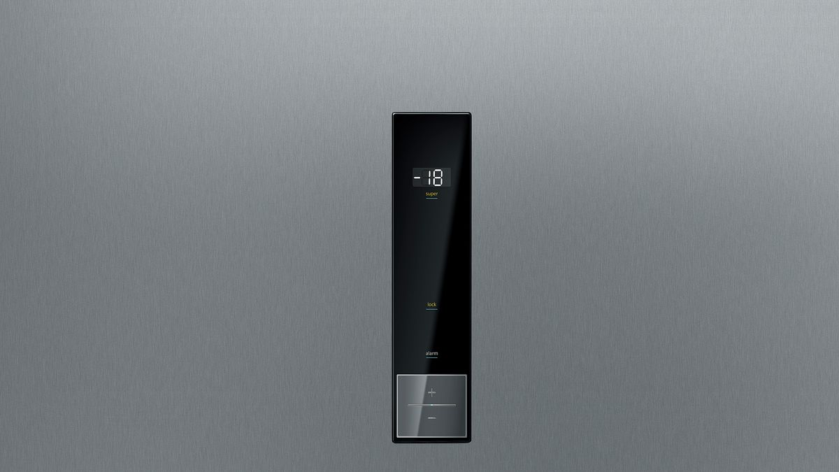 iQ500 Frysskåp 186 x 60 cm Borstat stål med antiFingerprint GS36NBIFV GS36NBIFV-4