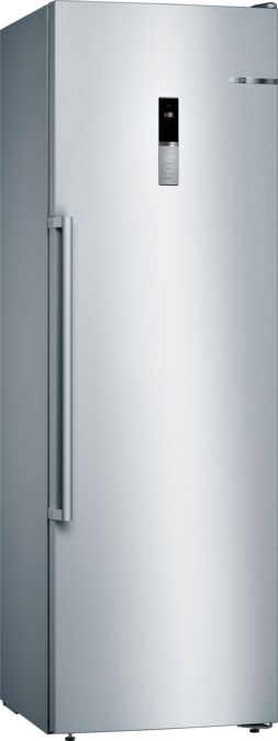 Serie 6 Frysskåp 186 x 60 cm Borstat stål med anti-fingerprint GSN36BIEP GSN36BIEP-1