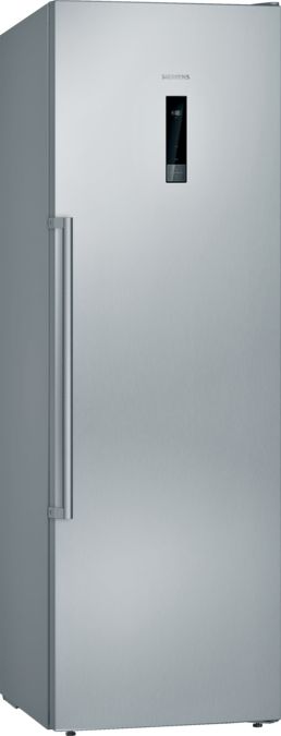 iQ500 Frysskåp 186 x 60 cm Borstat stål med antiFingerprint GS36NBIFV GS36NBIFV-1