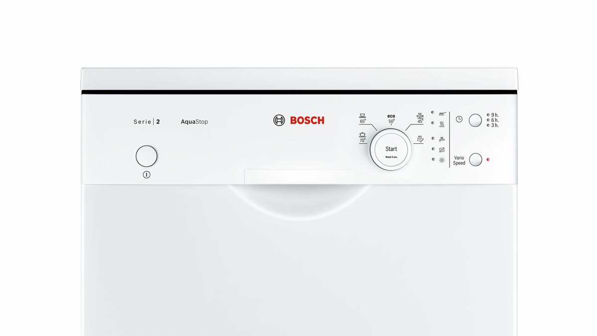 BOSCH Lave-vaisselle SPS50E92EU - 9 couverts - 46 dB - 45 cm - 5 programmes  - Pose libre pas cher 