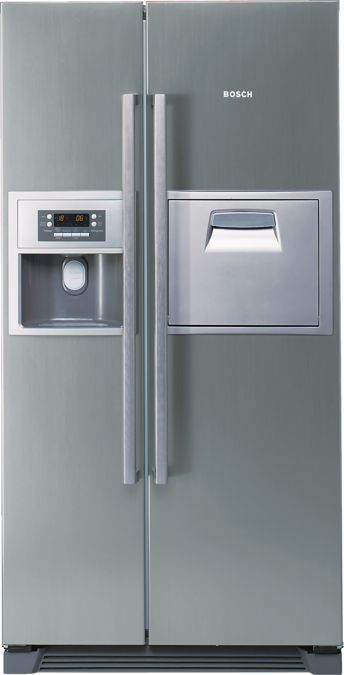 Bosch 570 Litres Side By Side Refrigerator Silver KAN60A40NE