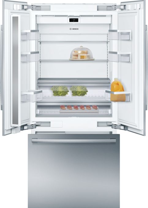 Benchmark® Built-in Bottom Freezer Refrigerator 36'' flat hinge B36BT930NS B36BT930NS-1