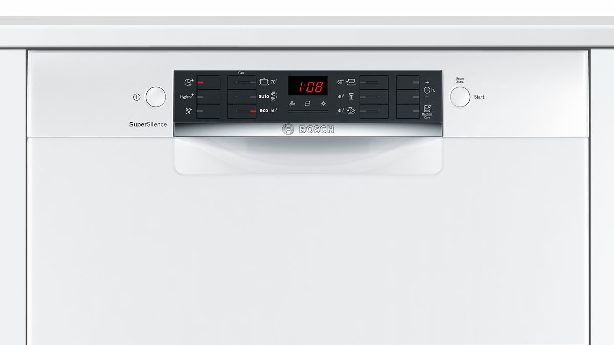Serie | 4 Opvaskemaskine til underbygning 60 cm hvid SMU46FW00S SMU46FW00S-6