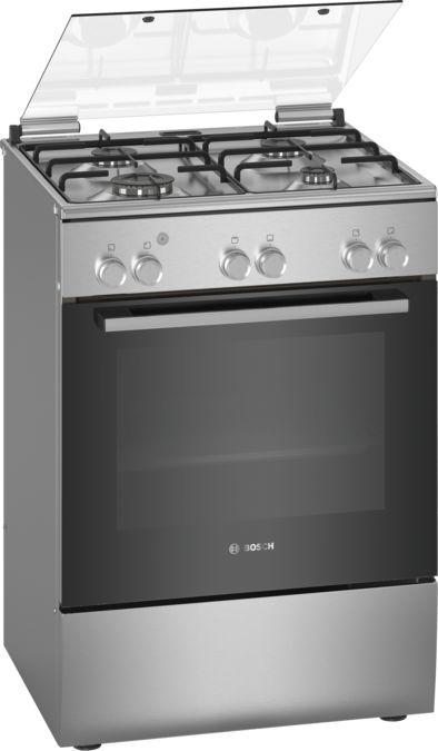 Serie | 2 Mașină de gătit cu plită gaz, independentă Inox HGA030D50 HGA030D50-1
