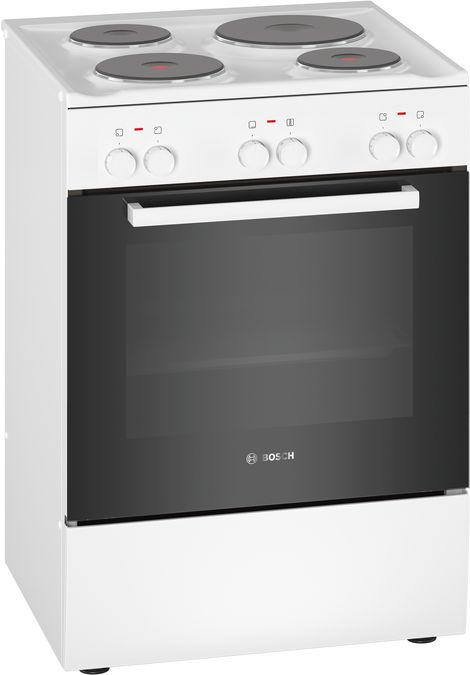 Serie 2 Cucina a libero posizionamento elettrica Bianco HQA050020C HQA050020C-1