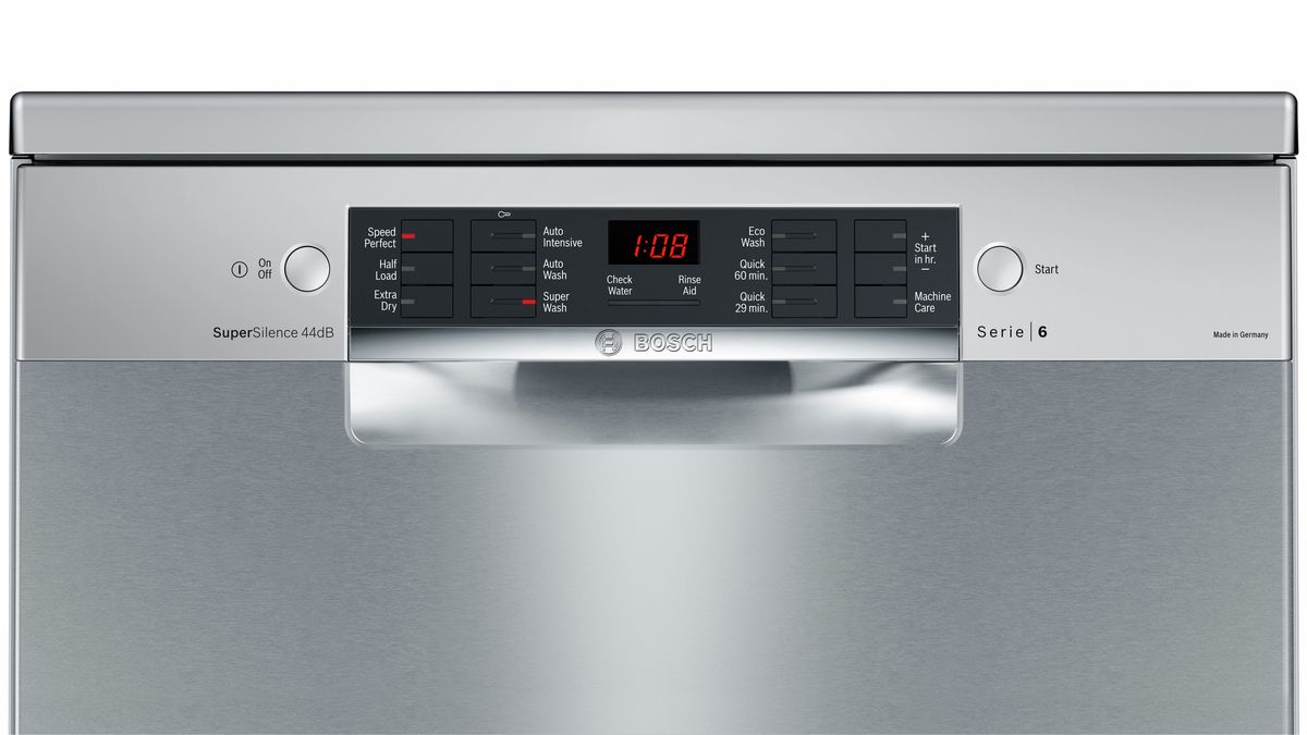 Serie | 6 Free-standing dishwasher 60 cm Stainless Steel SMS66JI01A SMS66JI01A-3