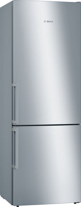 Serie | 4 Freistehende Kühl-Gefrier-Kombination mit Gefrierbereich unten 201 x 70 cm Edelstahl (mit Antifingerprint) KGE49EI4P KGE49EI4P-1