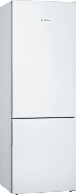 Serie | 4 Freistehende Kühl-Gefrier-Kombination mit Gefrierbereich unten 201 x 70 cm Weiß KGE49VW4A KGE49VW4A-1