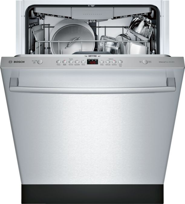 100 Series Dishwasher 24'' Stainless steel SHXM4AY55N SHXM4AY55N-1